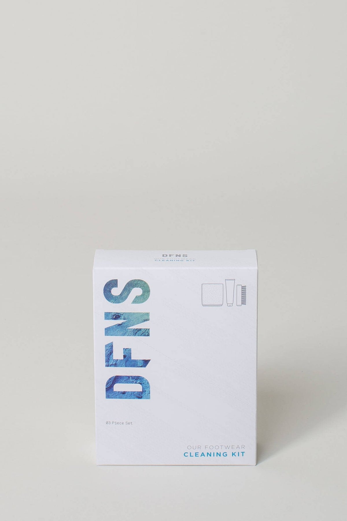 Professional shoe cleaning kit by DFNS with water-based formula