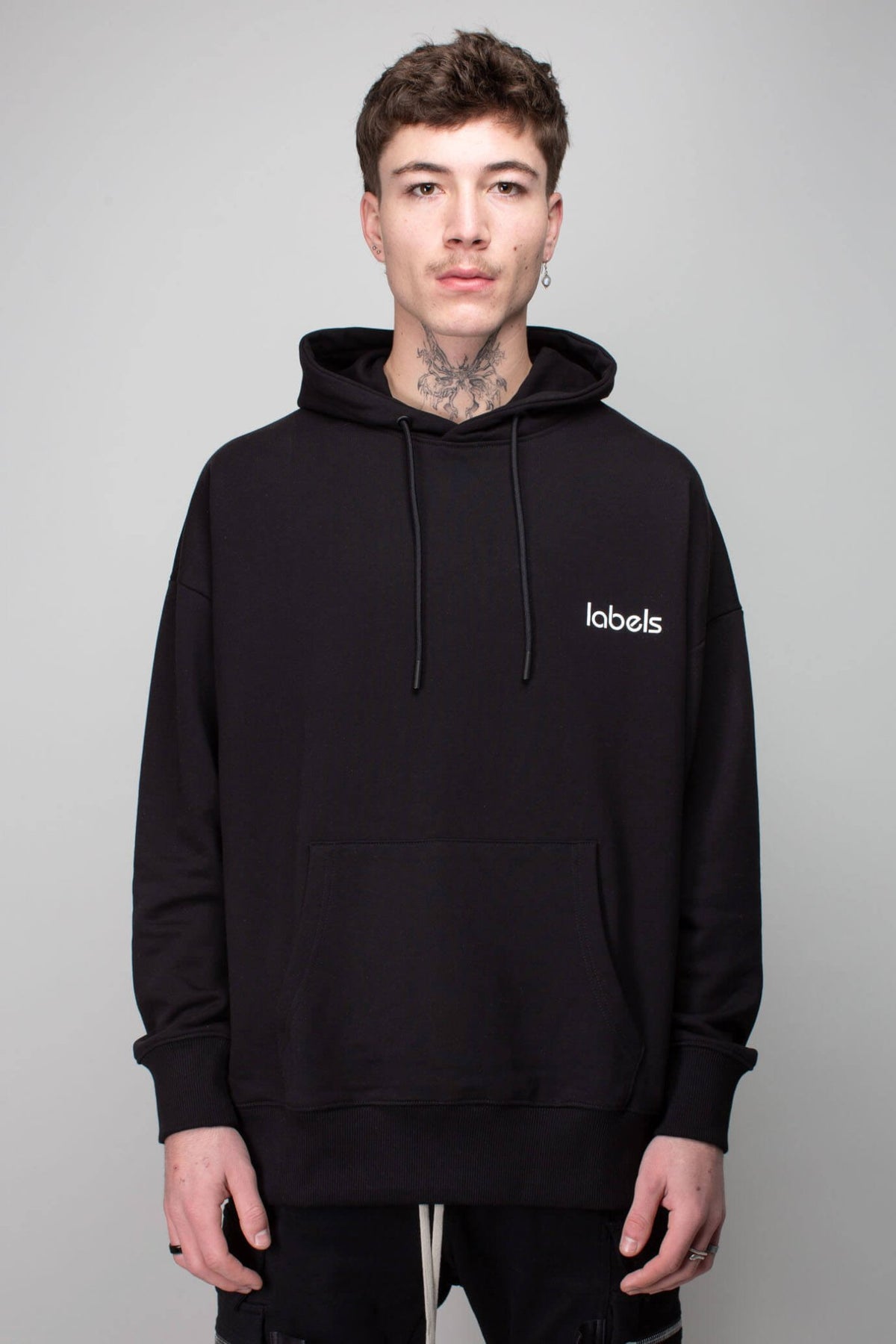 LABELS Labels Hoodie 2023 in premium cotton with logo prints