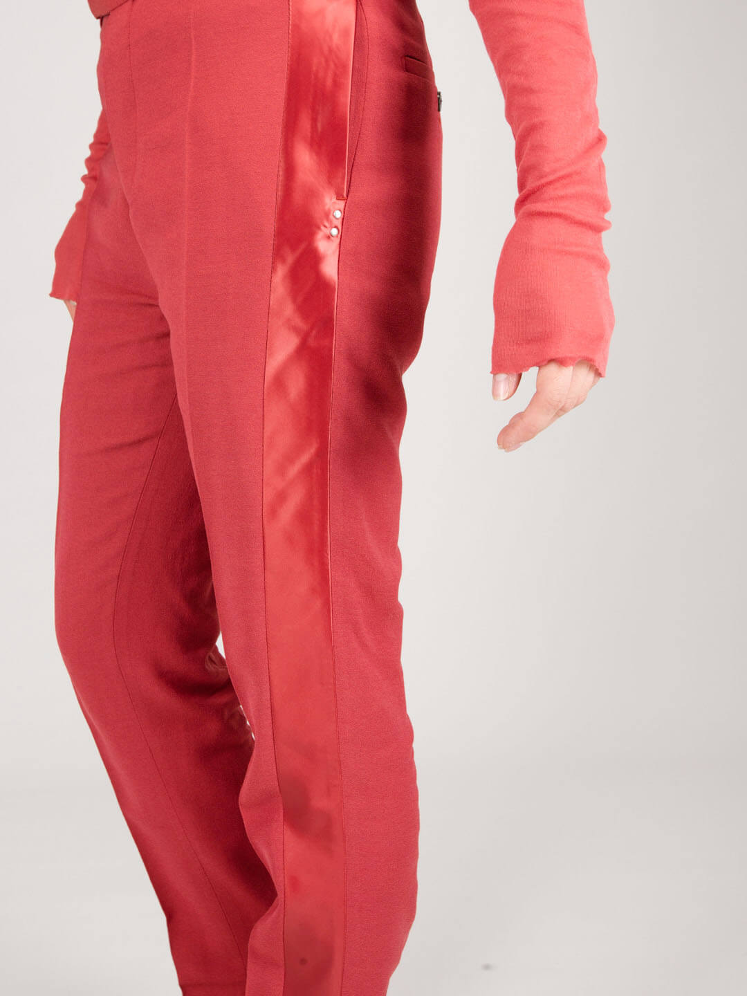 Rick Owens - Pantaloni Austin carnelian - LABELS