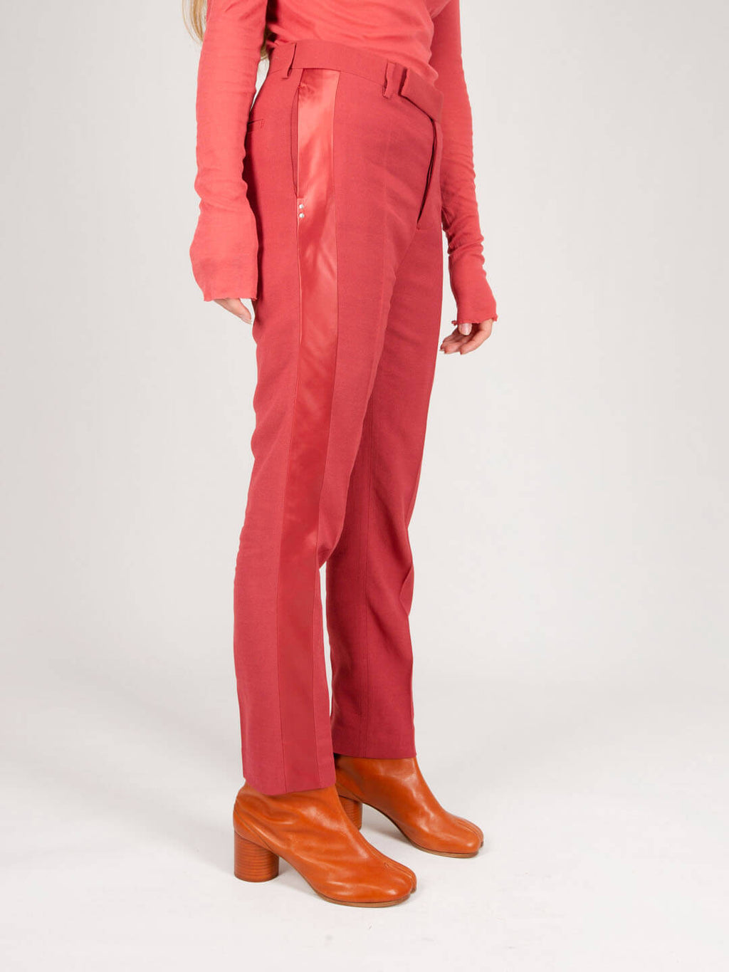Rick Owens - Pantaloni Austin carnelian - LABELS